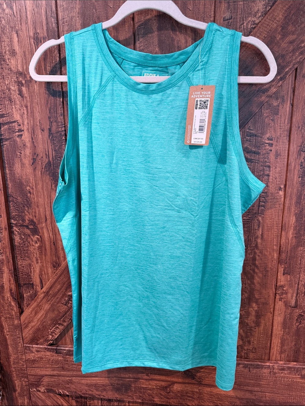 Eddie Bauer Teal Athletic Sleeveless Tank